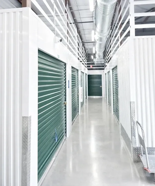 Image of hallway in storage facility