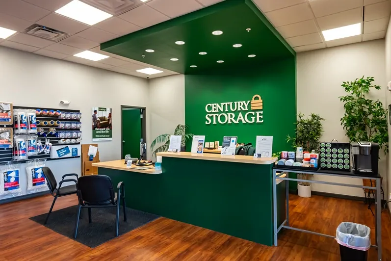 Front desk of storage facility