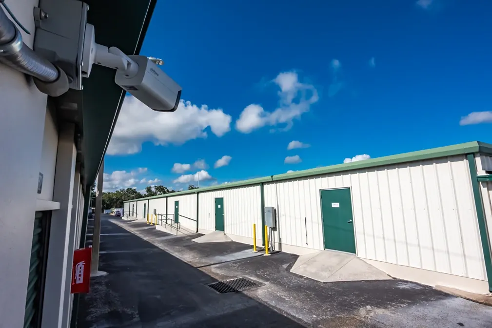 exterior part of storage facility units