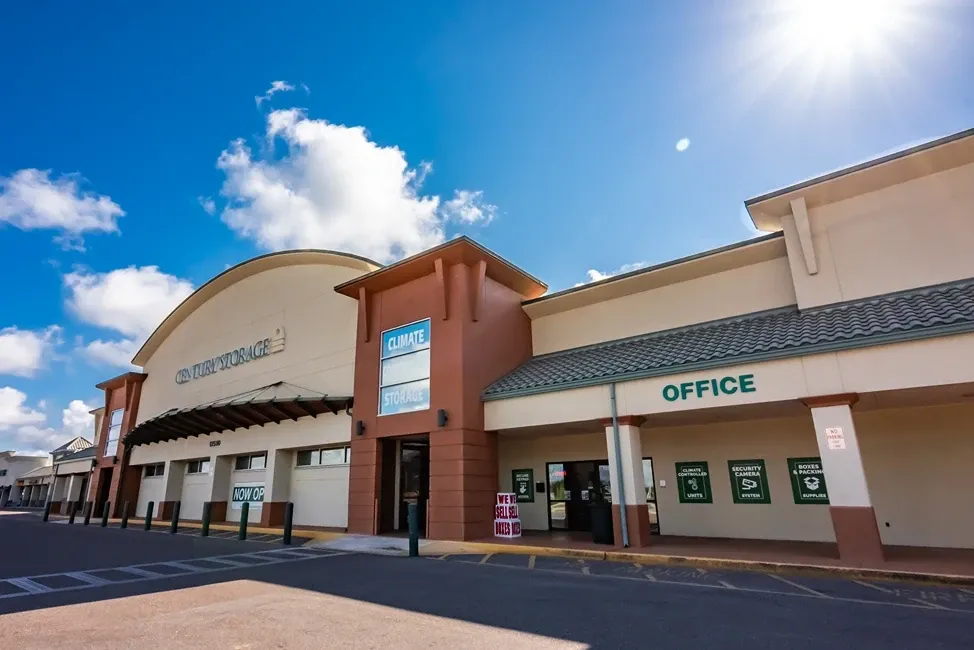 Front Exterior Building of Storage facilitiy 