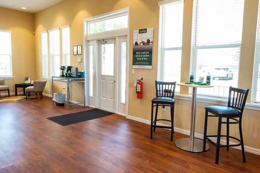 lounge area in office