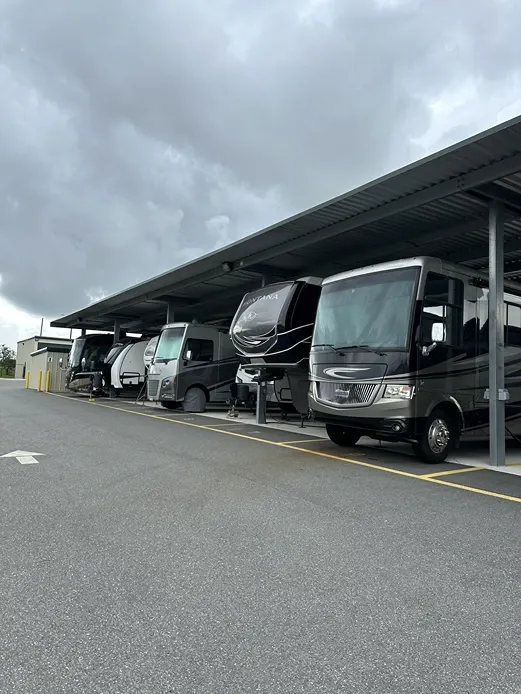 covered RV parking