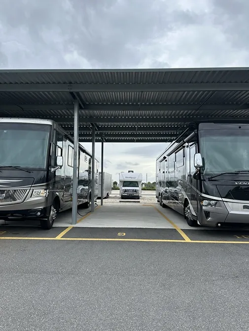 covered RV parking