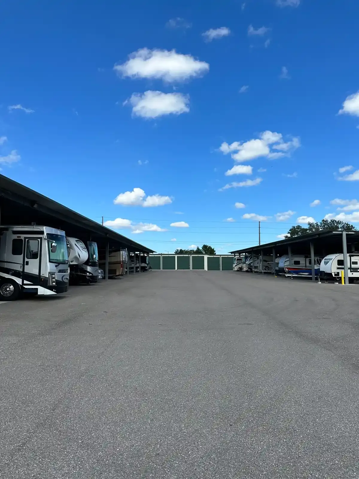 Century Boat & RV Storage - Sandpiper secure parking storage, covered parking for large vehicles, trucks, trailers, rv, boat